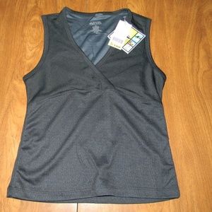 Union Square NYC Small Black Athletic Active Top